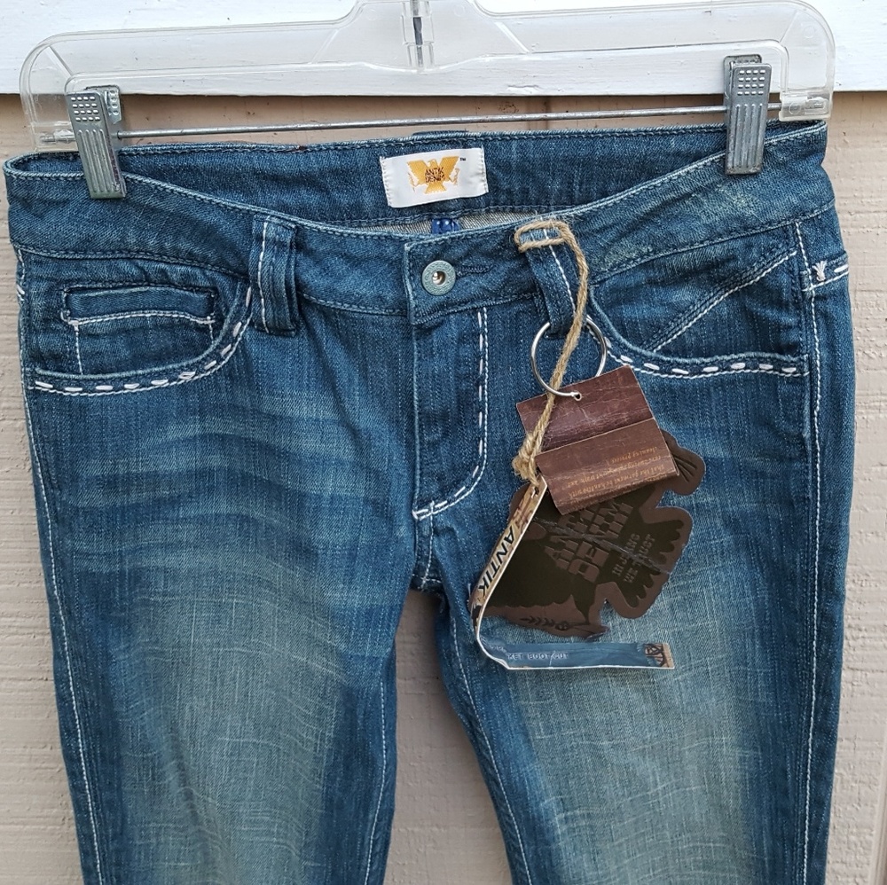 New Antik Denim 27 Monroe Boot Cut Jeans